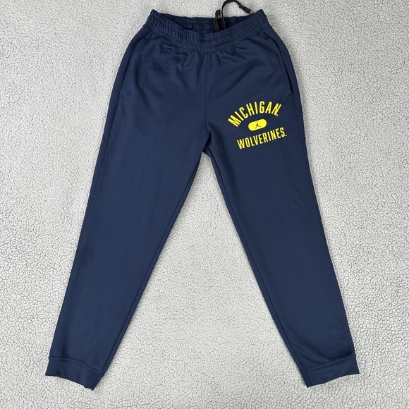 Nike Jackets & Blazers - Nike Air Jordan Michigan Wolverines Joggers Men Small Blue Jumpman Zip Pocket
